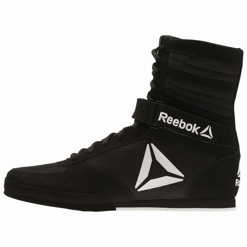 Reebok Boxerske Topanky Panske - Čierne/Biele SA3971ZR